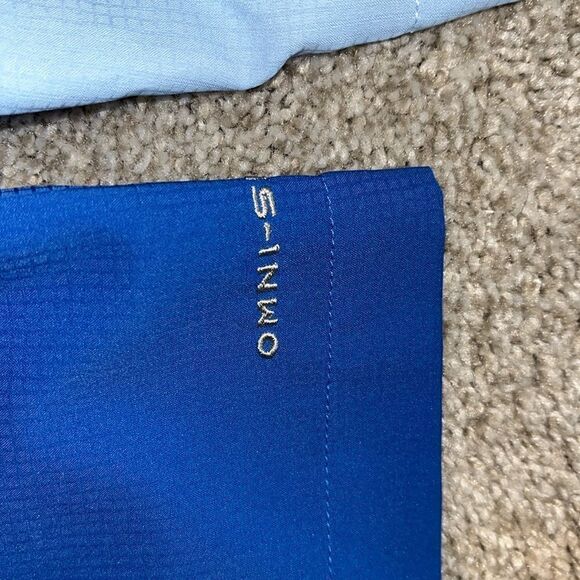 Two (2) Blue PFG Performance Fishing Bonehead SS men’s poly Shirt 2XL Boating - Picture 4 of 6